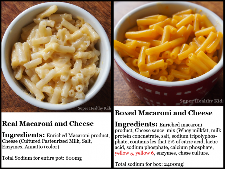 is kraft mac and cheese bad for you
